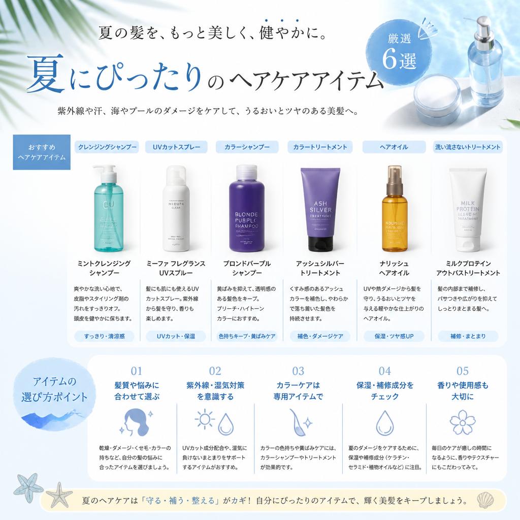 おすすめケアアイテム