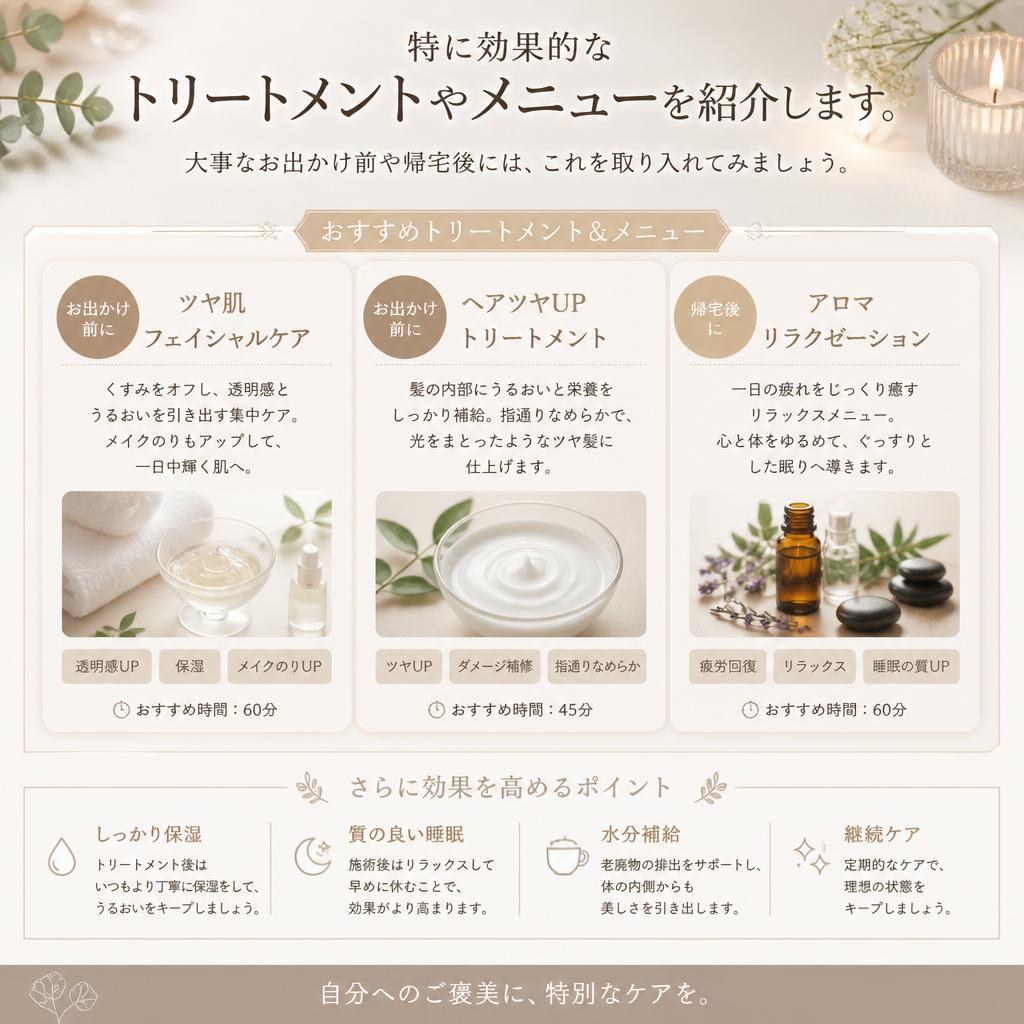 紫外線対策トリートメント