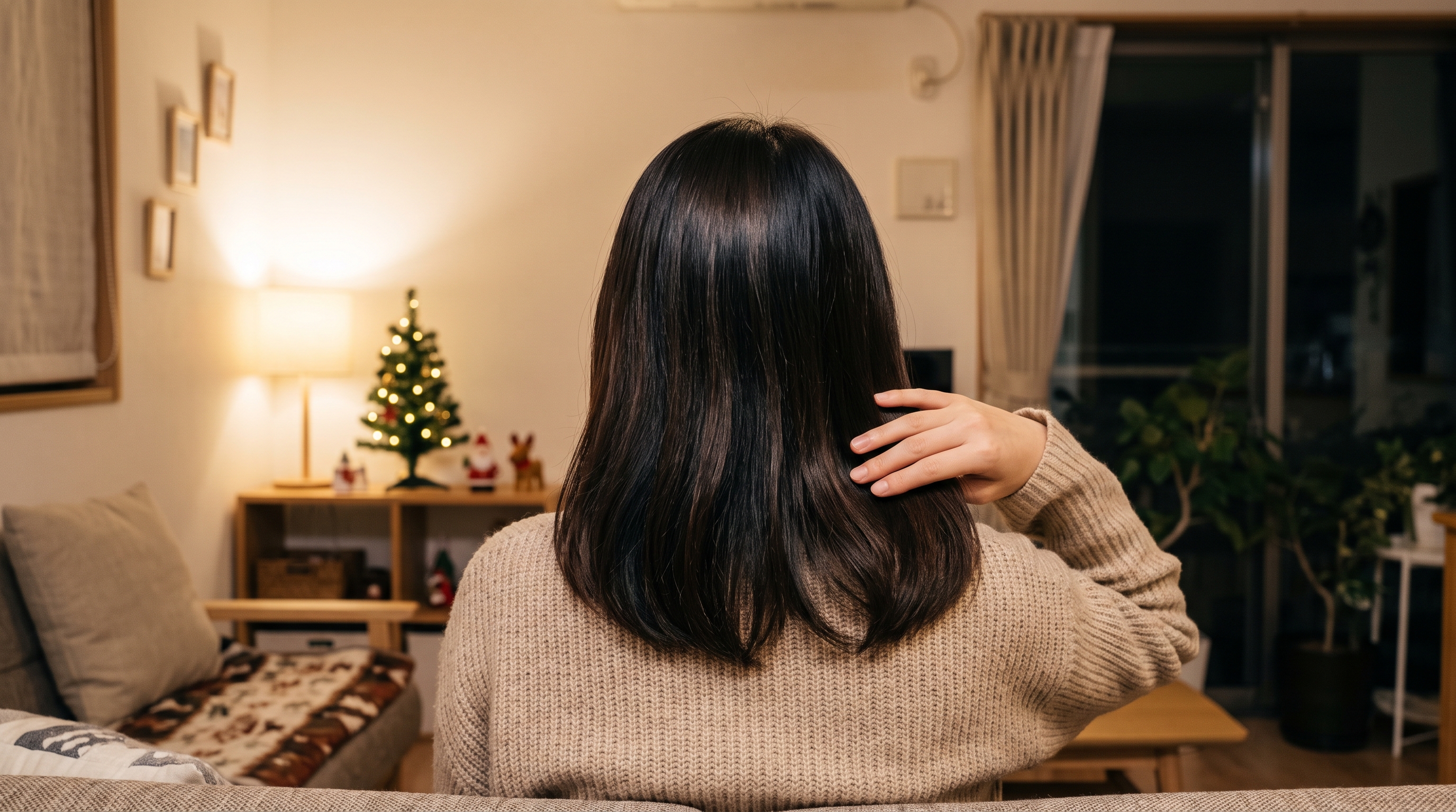 年末のイベント前のツヤ髪と前髪の整え方｜アルタイム｜福井市の美容室 vanfamily四ツ居店
