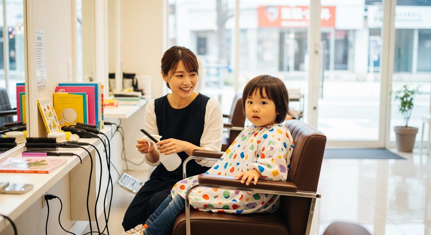 初めての美容室体験をトータルサポート！