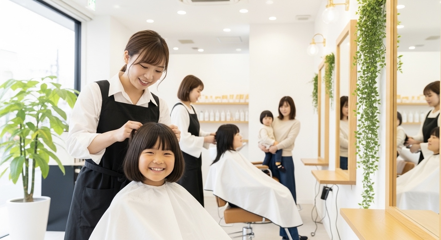 親子一緒に施術可能