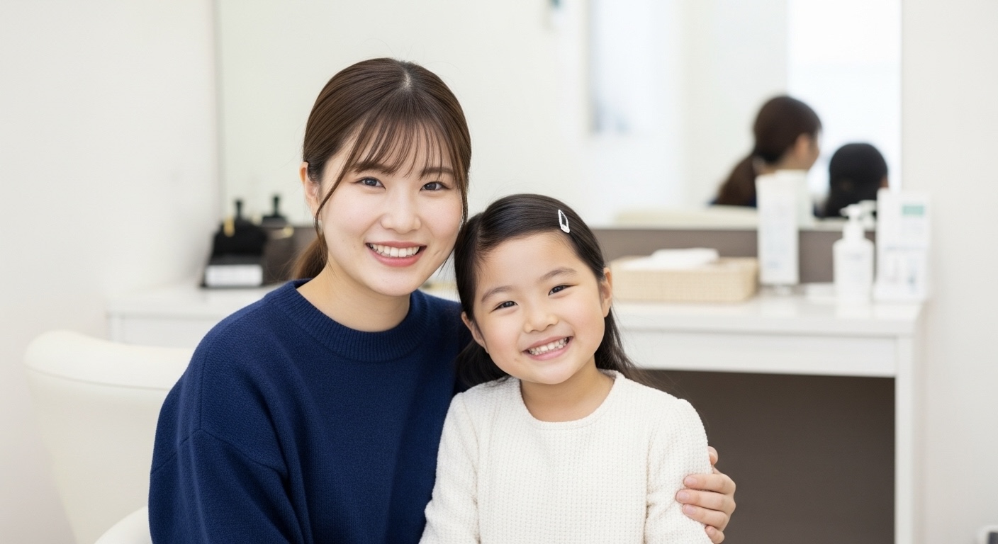 親子で楽しむ、成長を感じるキッズカット体験！