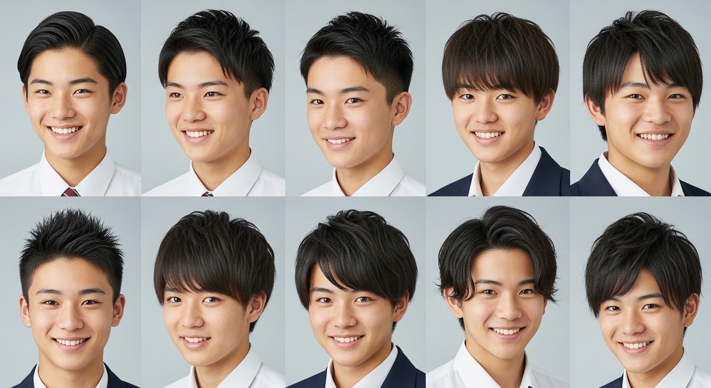 中学生の髪に自信を！広がりを抑えたカッコいいスタイルへ