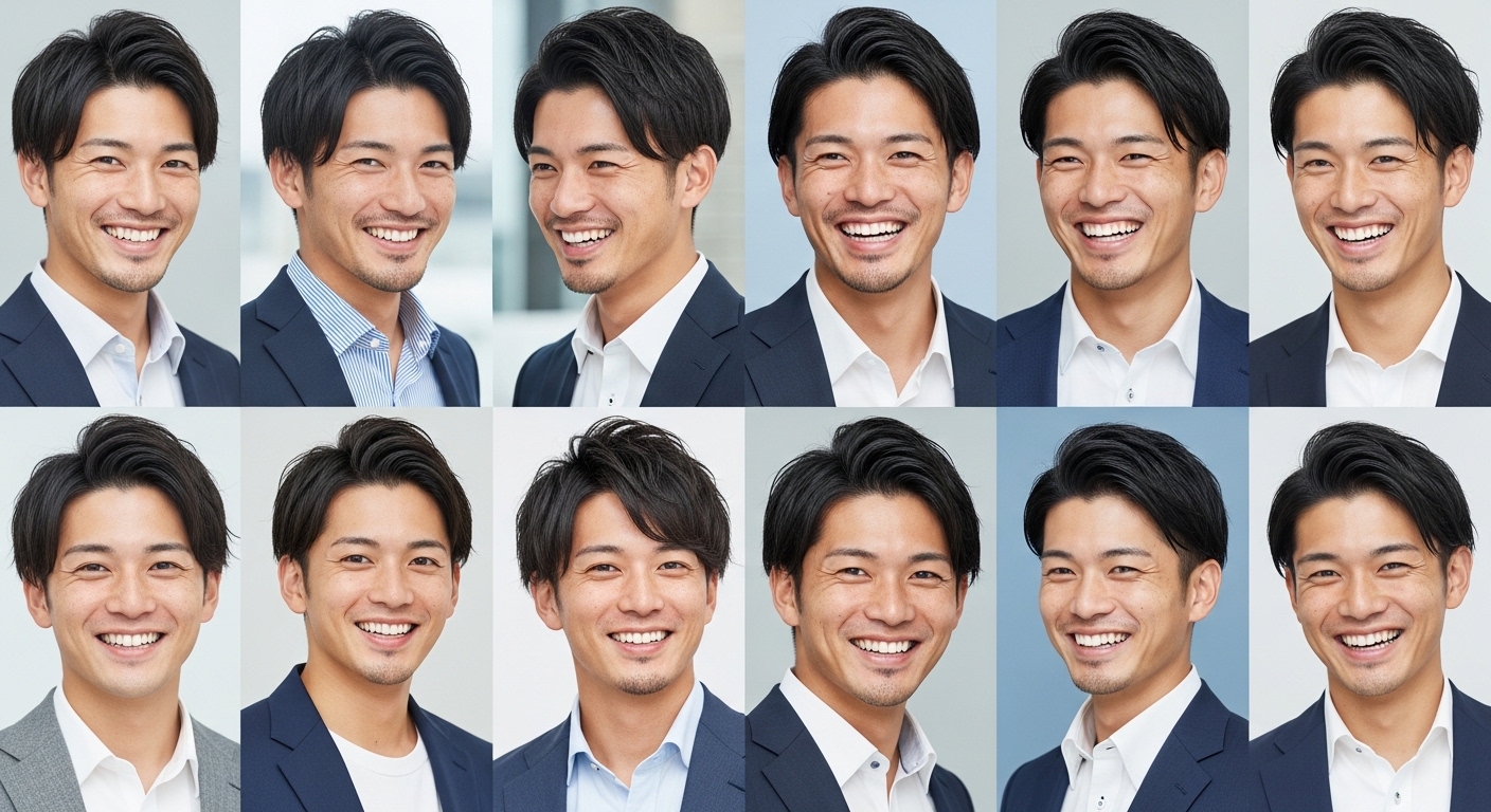 ビジネスシーンで輝く、最新のメンズパーマスタイル