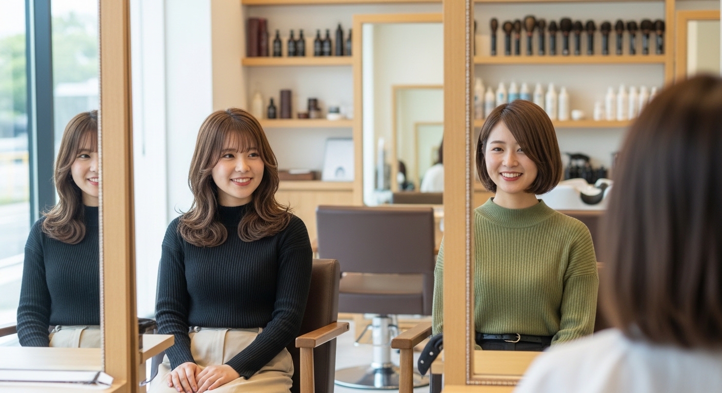 プロの stylist が提案するヘアカウンセリング