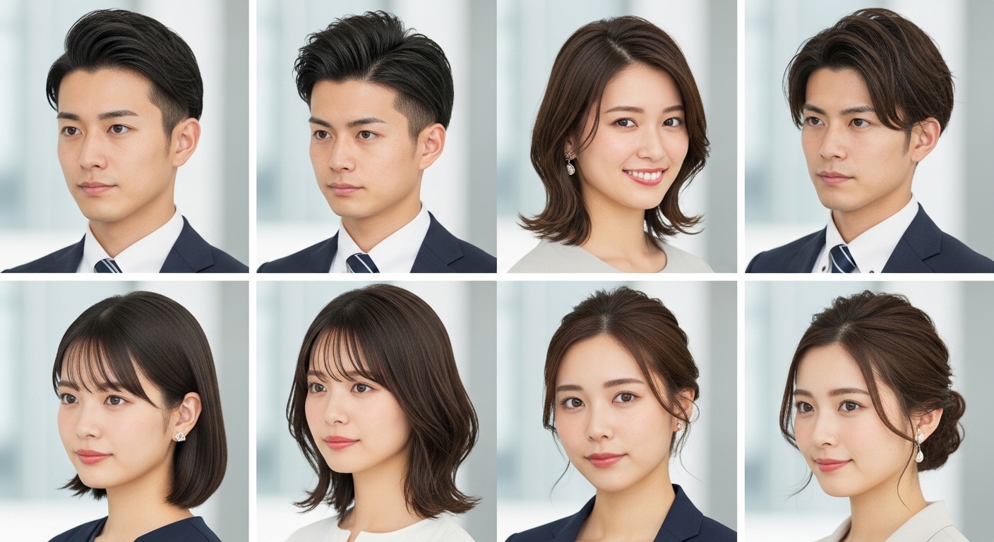 就活成功の鍵はヘアスタイル！自信を持って臨む面接へ