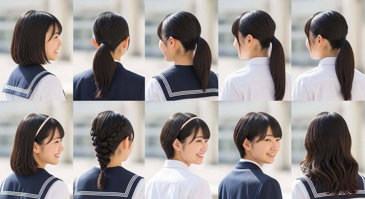 新しい自分を見つける、女子中学生のための髪質改善