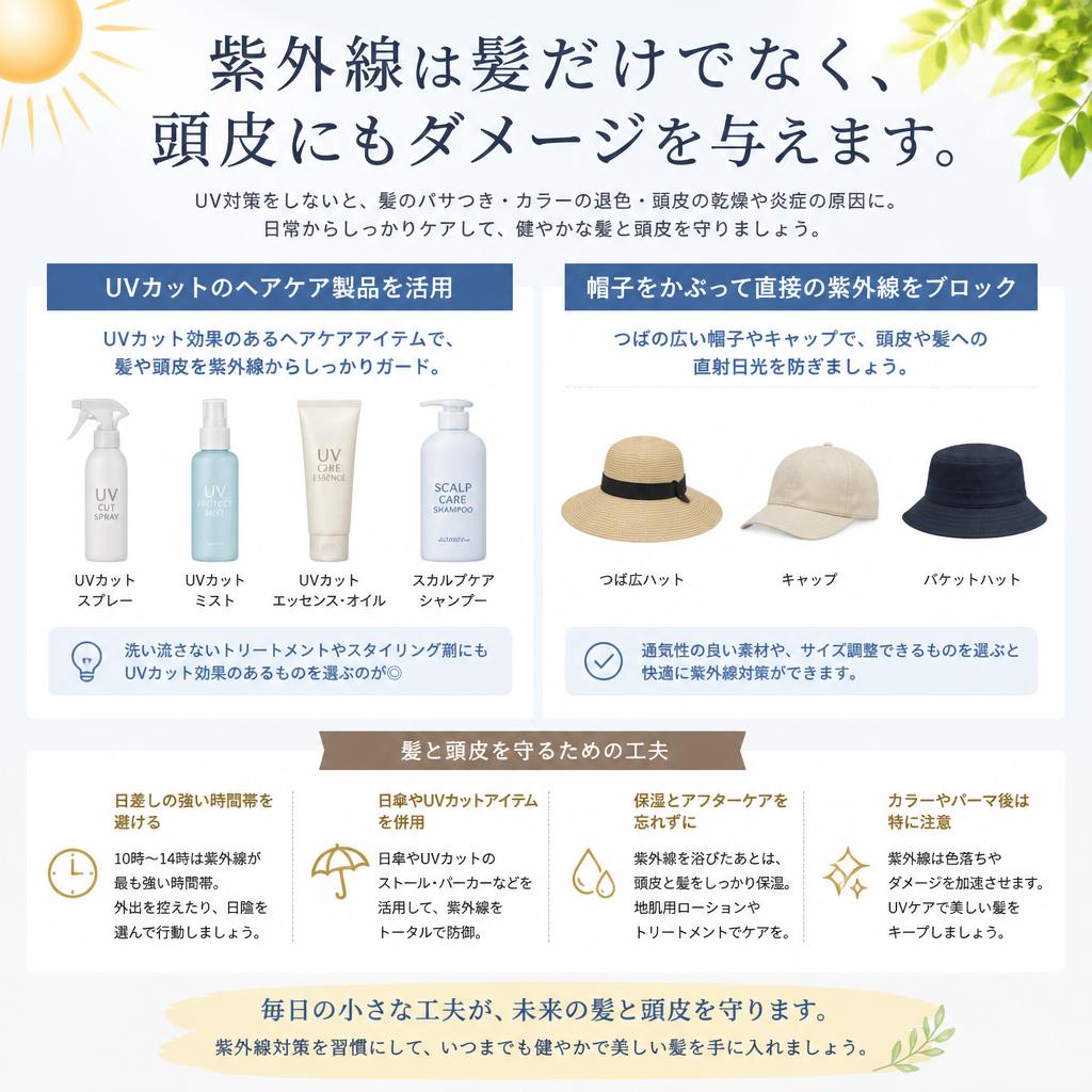 紫外線の影響とその対策
