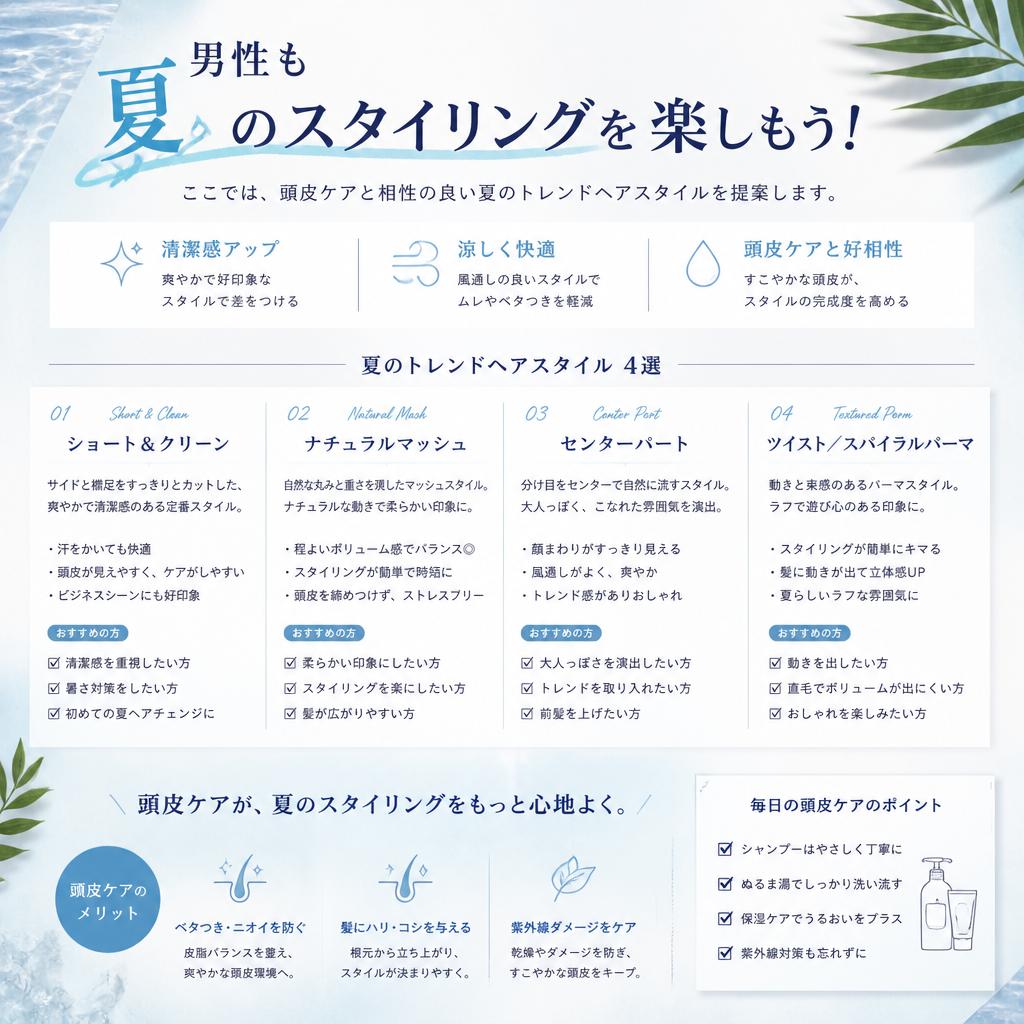 3. 男性向けヘアスタイルのトレンド
